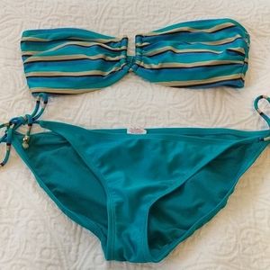 Turquoise bikini